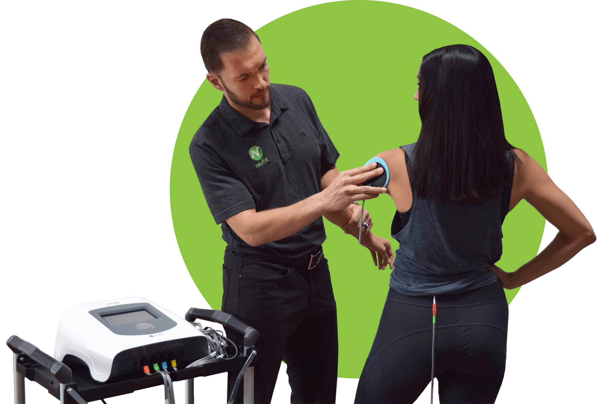 electronic muscle stimulation therapy